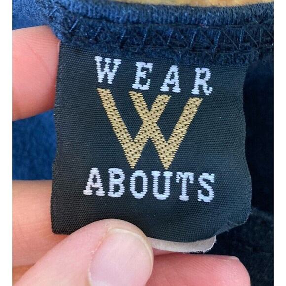 Vintage Wear Abouts Side Button Tank Dress Size Small Women’s Black - Picture 3 of 7